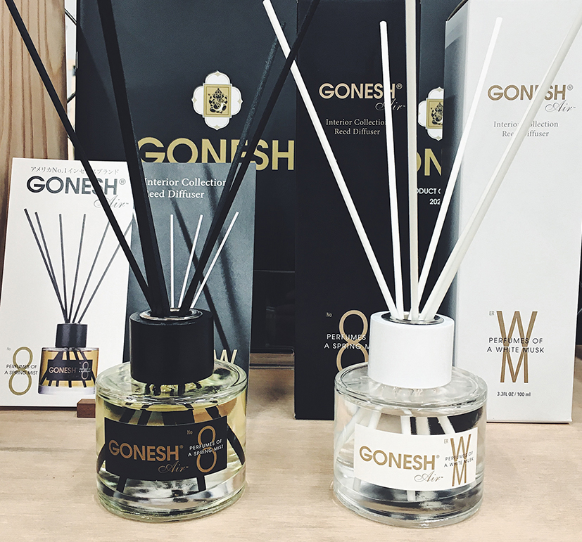 <商品情報>「GONESH(ガーネッシュ)リードディフューザー」新発売のお知らせ