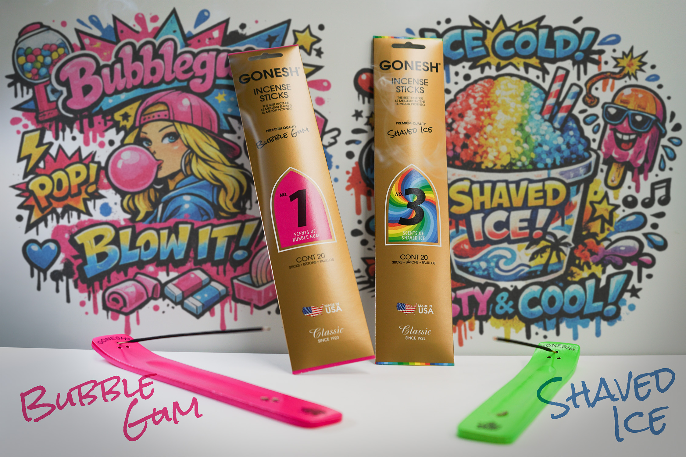 ＜商品情報＞「GONESH インセンススティックNo.1/No.3」発売のお知らせ